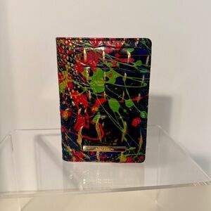 NWT Brahmin Passport wallet in Festival Melbourne leather
